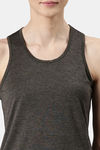 Enamor Snug Fitted Tank - Olive Mel Active Reflective — thumbnail 7